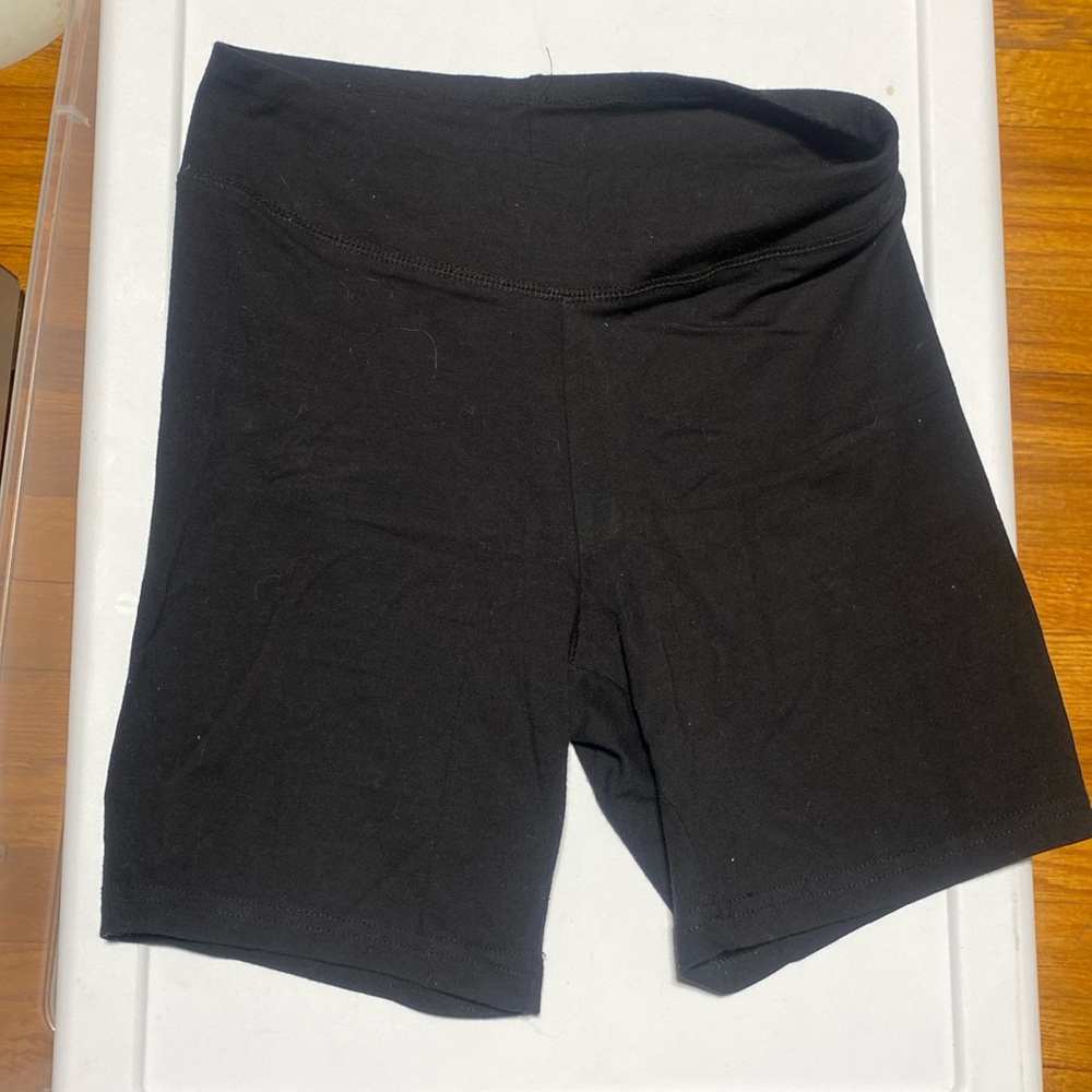 Black work out shorts, size small, Brand Cottonbell